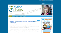 Desktop Screenshot of elainebaileyinternational.com